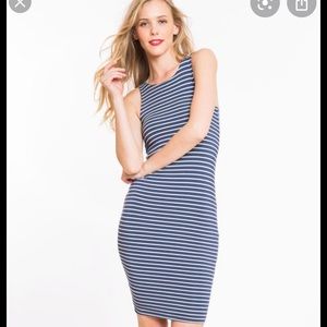 Marine Layer Striped Midi Tank Dress Size Small